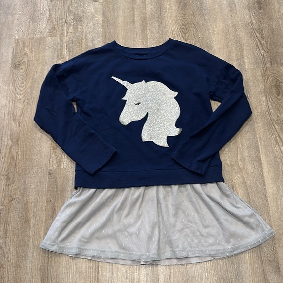 Unicorn lovers!! Girls XL (14) bundle of 3 sweatshirts, - Picture 2 of 11